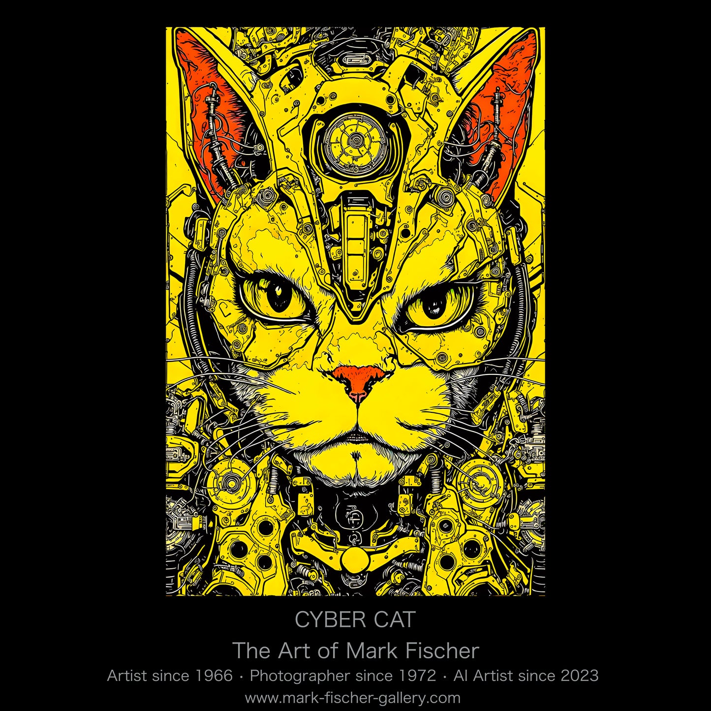 CYBER CAT Poster