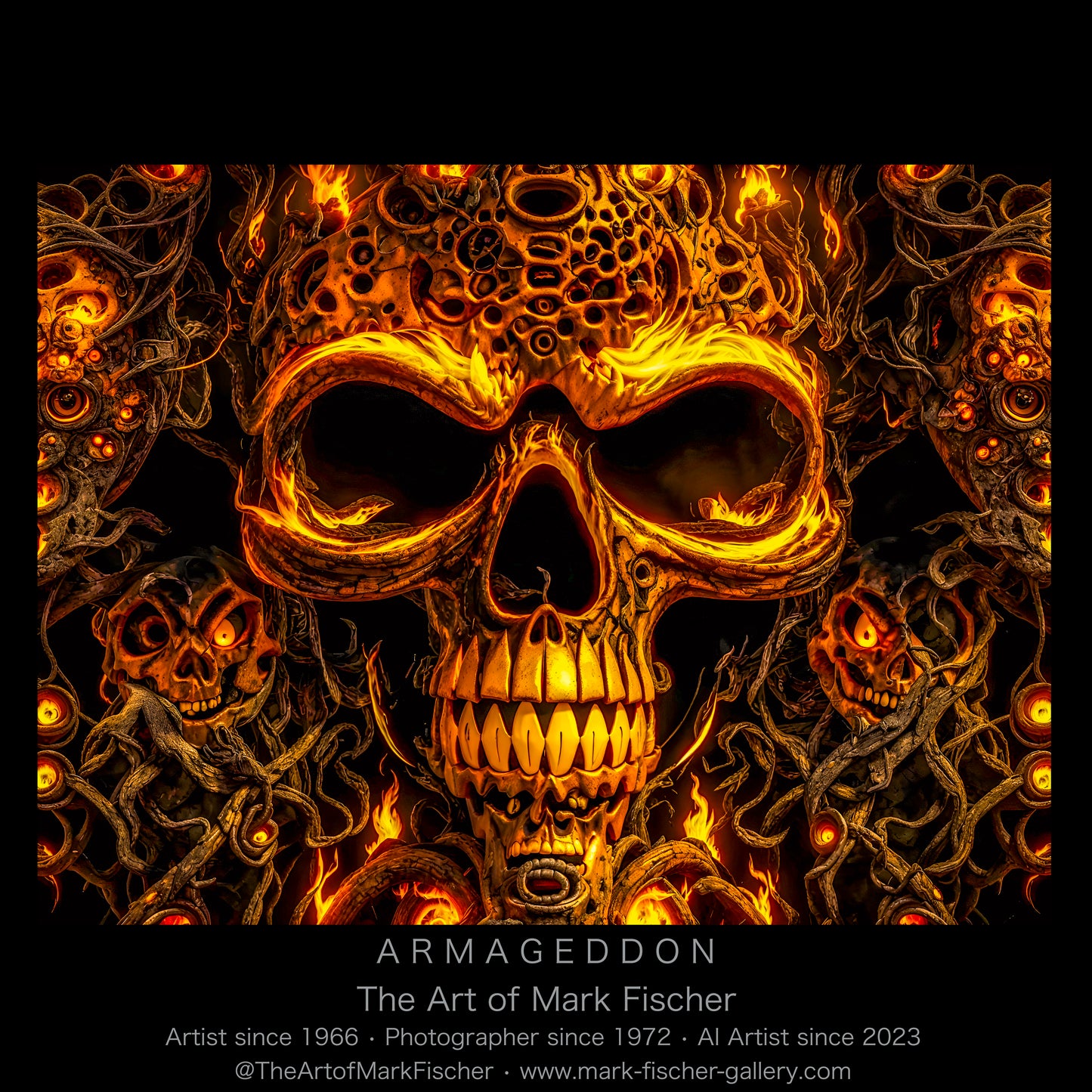 ARMAGEDDON - PSYCHO ART Poster