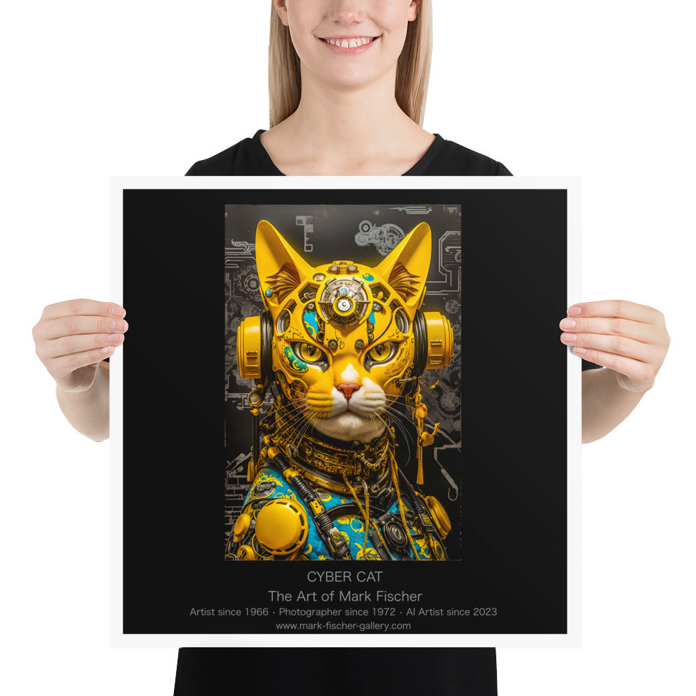 CYBER CAT Poster
