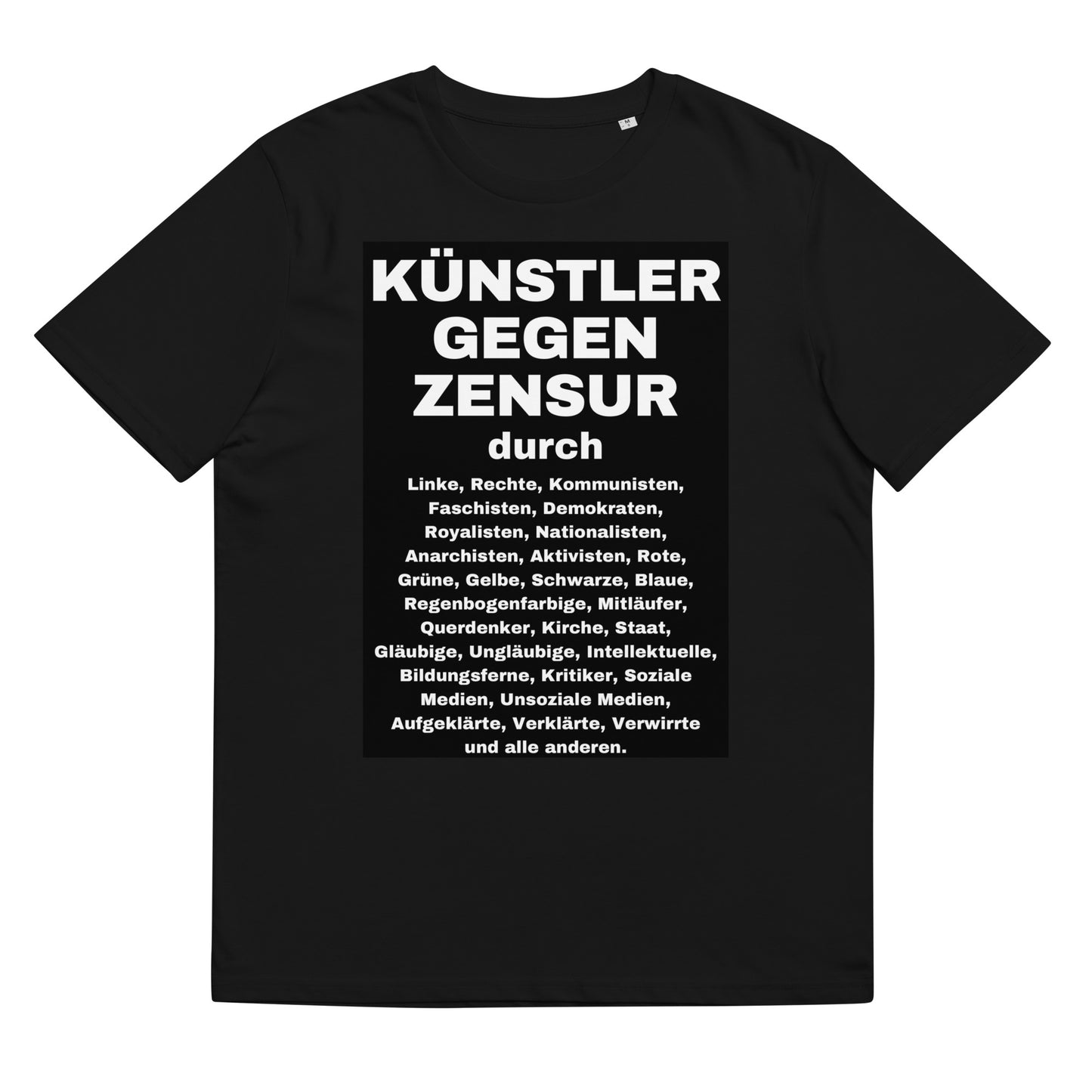 KÜNSTLER Bio-Baumwoll-T-Shirt